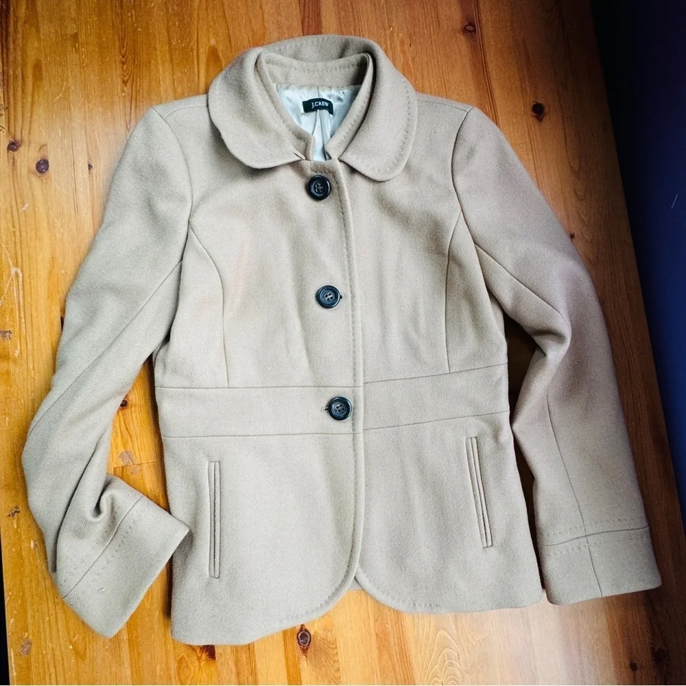 Jcrew peacoat